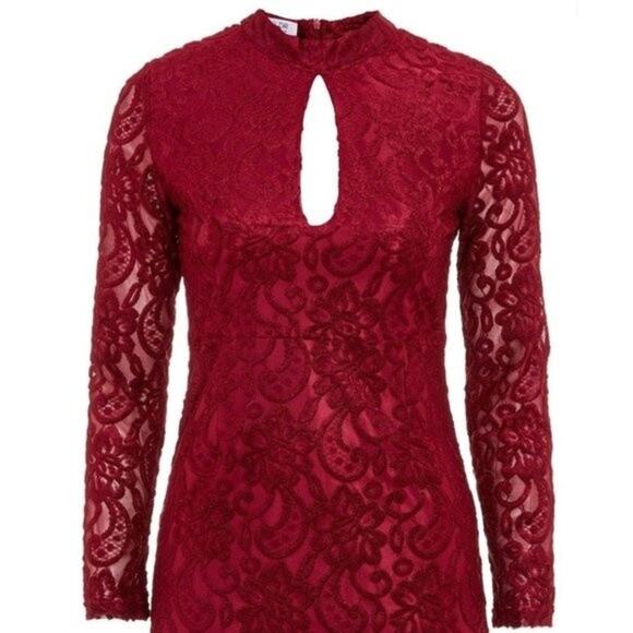 WYLDR Red Just A Thought Mini Dress - Picture 1 of 3